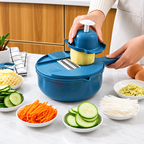 9-in-1 Vegetable Chopper, Slicer & Shredder