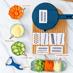 9-in-1 Vegetable Chopper, Slicer & Shredder