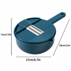 9-in-1 Vegetable Chopper, Slicer & Shredder