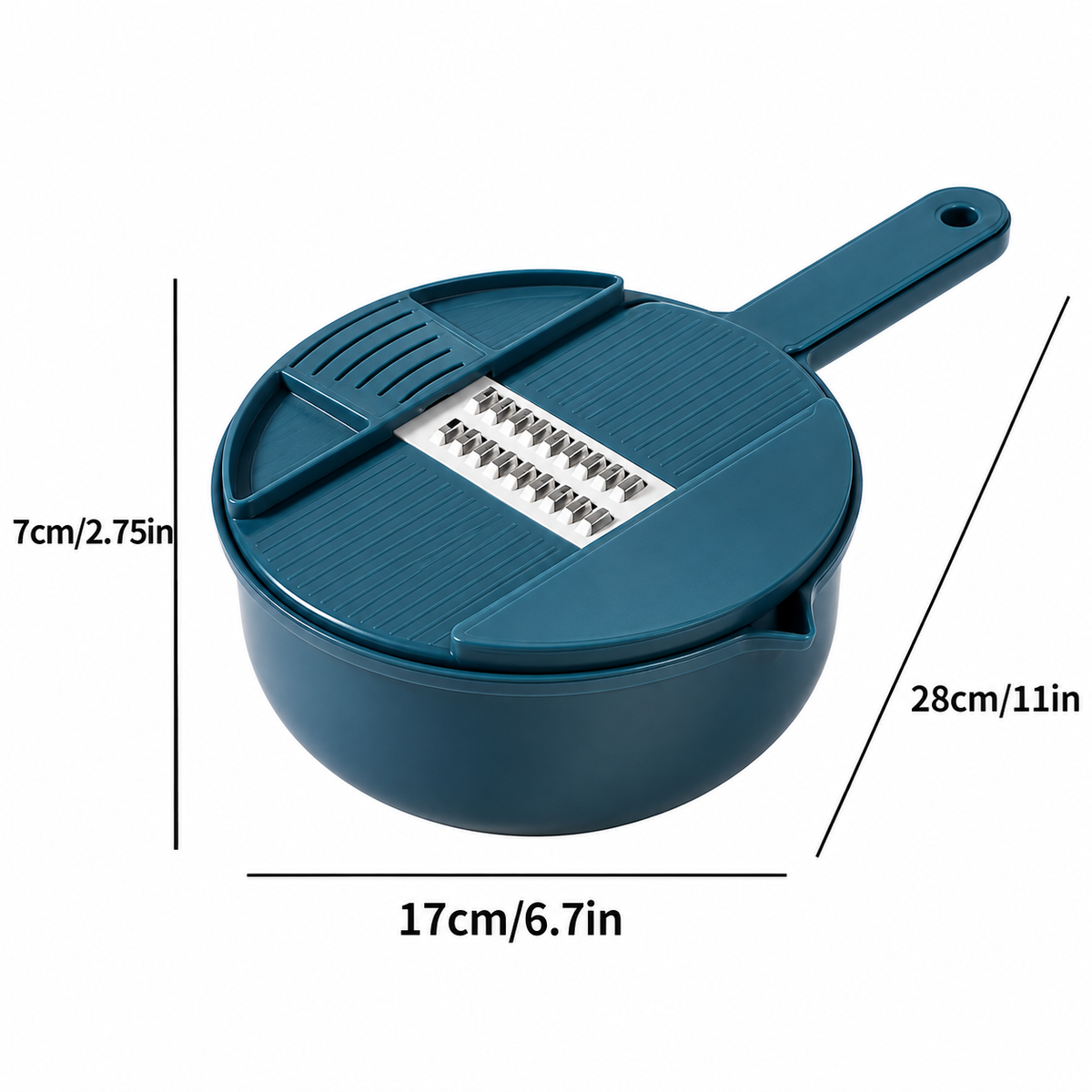 9-in-1 Vegetable Chopper, Slicer & Shredder