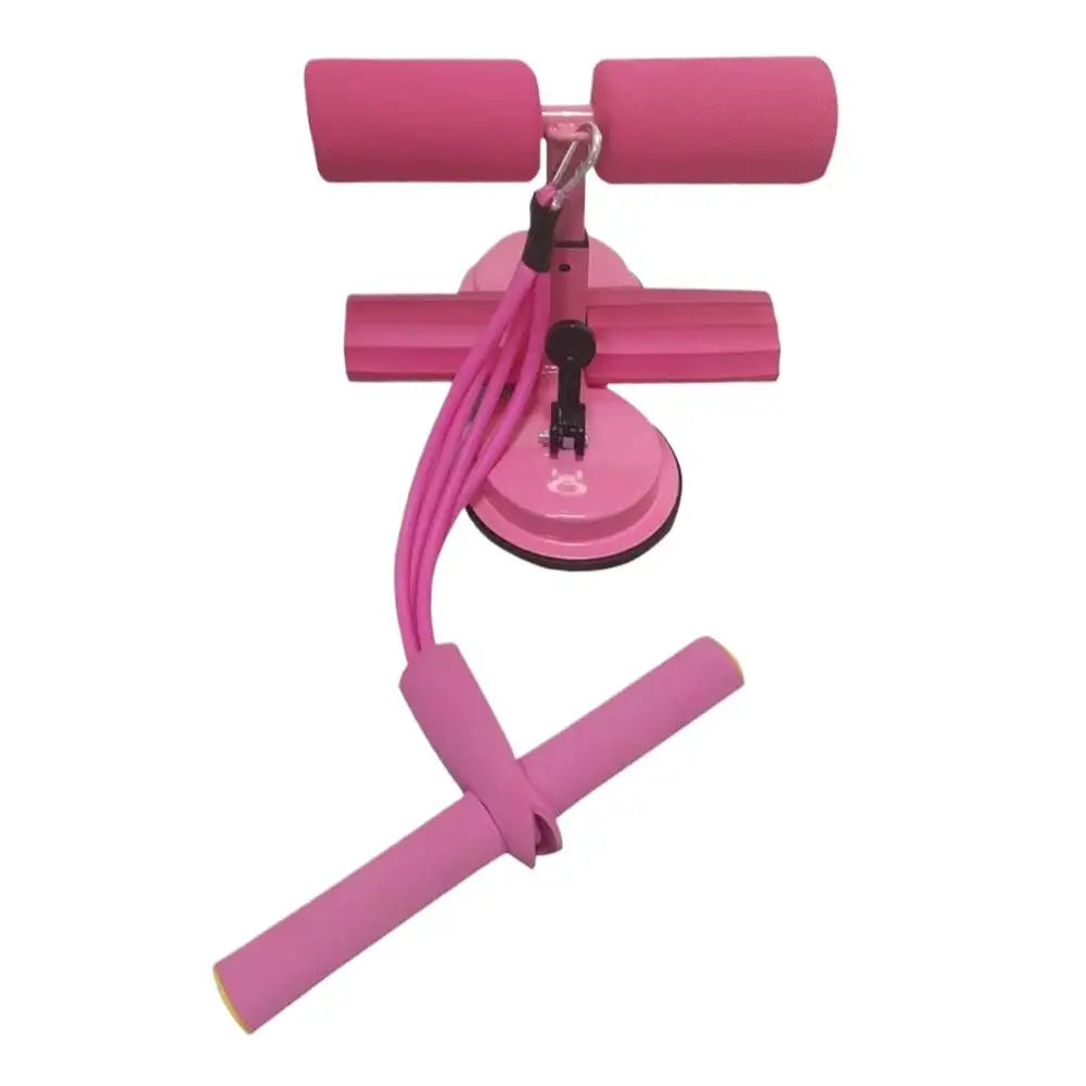 Sit-Up Bar with Foot Holder & Resistance Band - Suction Cup