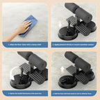 Sit-Up Bar with Foot Holder & Resistance Band - Suction Cup